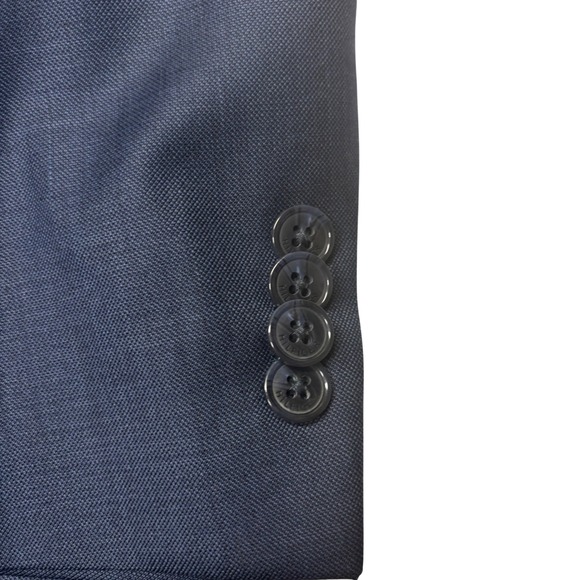 Tommy Hilfiger‎ Blazer | Mens Size 38S | Blue | 100% Wool | SMALL FLAW-See pics - Picture 8 of 14